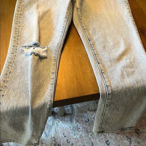 Madewell The Perfect Vintage Crop Jean in Sudbury Wash 26 - Picture 8 of 9